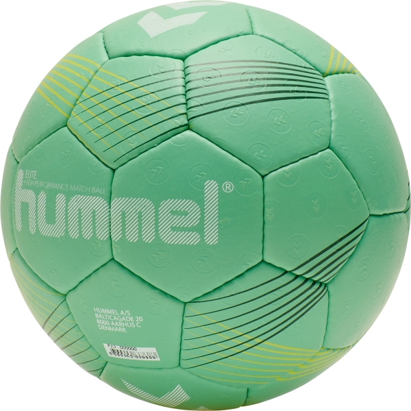 Hummel Elite Matchball grün-gelb